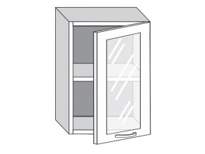 1.50.3 Шкаф настенный (h=720) на 500мм с 1-ой стекл. дверцей в Златоусте - zlatoust.magazinmebel.ru | фото