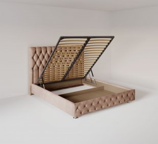Кровать Версаль 1.2 м с подъемным механизмом в Златоусте - zlatoust.magazinmebel.ru | фото - изображение 2
