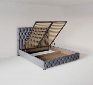 Кровать Версаль 1.2 м с подъемным механизмом в Златоусте - zlatoust.magazinmebel.ru | фото - изображение 4