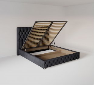 Кровать Версаль 1.2 м с подъемным механизмом в Златоусте - zlatoust.magazinmebel.ru | фото - изображение 5