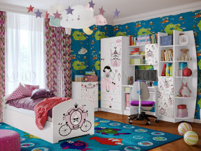 Детская комната Юниор-2 Принцесса в Златоусте - zlatoust.magazinmebel.ru | фото
