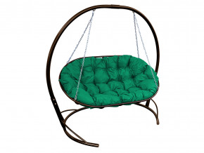Диван Мамасан подвесной зелёная подушка в Златоусте - zlatoust.magazinmebel.ru | фото