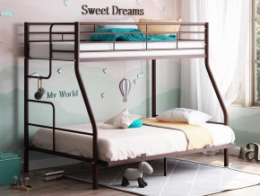 Двухъярусная кровать Гранада-3 140 коричневый в Златоусте - zlatoust.magazinmebel.ru | фото - изображение 1