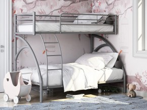 Двухъярусная кровать Виньола 2 Серая в Златоусте - zlatoust.magazinmebel.ru | фото