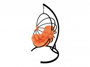 Кокон Веер без ротанга оранжевая подушка в Златоусте - zlatoust.magazinmebel.ru | фото - изображение 1