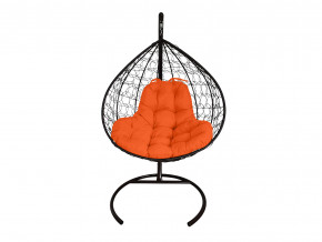 Кокон XL с ротангом оранжевая подушка в Златоусте - zlatoust.magazinmebel.ru | фото - изображение 1