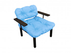 Кресло Дачное голубая подушка в Златоусте - zlatoust.magazinmebel.ru | фото