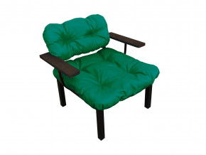 Кресло Дачное зелёная подушка в Златоусте - zlatoust.magazinmebel.ru | фото