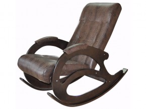 Кресло-качалка К 5/1 коричневый крокодил в Златоусте - zlatoust.magazinmebel.ru | фото - изображение 1