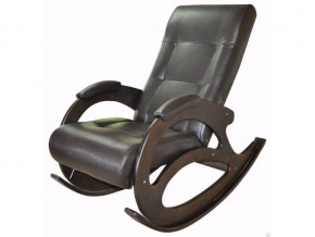 Кресло-качалка К 5/3 коричневое в Златоусте - zlatoust.magazinmebel.ru | фото