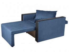 Кресло-кровать Милена с подлокотниками велюр синий в Златоусте - zlatoust.magazinmebel.ru | фото - изображение 2
