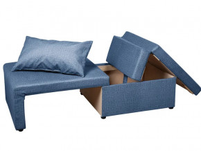 Кресло-кровать Милена велюр синий в Златоусте - zlatoust.magazinmebel.ru | фото - изображение 2
