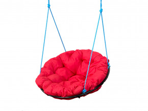 Кресло Папасан подвесное красная подушка в Златоусте - zlatoust.magazinmebel.ru | фото - изображение 1