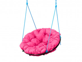 Кресло Папасан подвесное розовая подушка в Златоусте - zlatoust.magazinmebel.ru | фото