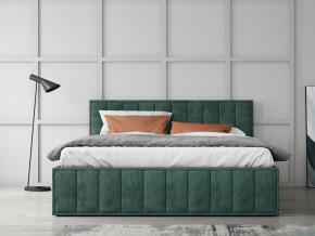 Кровать 1600 Лана зеленый велюр в Златоусте - zlatoust.magazinmebel.ru | фото - изображение 2