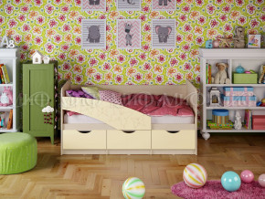Кровать Бабочки 1600 Ваниль в Златоусте - zlatoust.magazinmebel.ru | фото