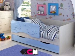 Кровать детская Алиса КР 812 голубая 1600 в Златоусте - zlatoust.magazinmebel.ru | фото - изображение 1