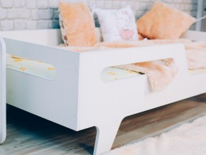 Кровать детская Бэби белая в Златоусте - zlatoust.magazinmebel.ru | фото - изображение 2