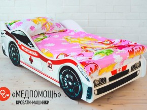 Кровать детская машина Медпомощь в Златоусте - zlatoust.magazinmebel.ru | фото