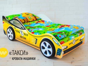 Кровать детская машина Такси в Златоусте - zlatoust.magazinmebel.ru | фото - изображение 2