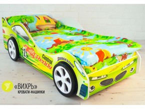 Кровать детская машина Вихрь в Златоусте - zlatoust.magazinmebel.ru | фото - изображение 2