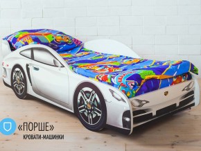 Кровать детская машинка Порше в Златоусте - zlatoust.magazinmebel.ru | фото