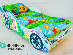 Кровать детская машинка Принцесса в Златоусте - zlatoust.magazinmebel.ru | фото - изображение 1