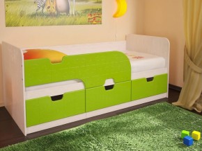 Кровать детская Минима лайм в Златоусте - zlatoust.magazinmebel.ru | фото - изображение 1