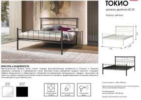 Кровать двойная 42.25 Токио в Златоусте - zlatoust.magazinmebel.ru | фото - изображение 2