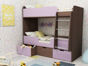 Кровать двухъярусная Малыш двойняшка бодега-ирис в Златоусте - zlatoust.magazinmebel.ru | фото - изображение 1