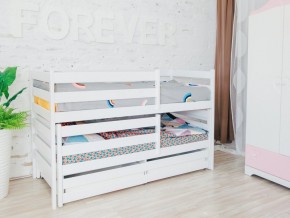 Кровать из массива с выдвижным спальным местом Матрешка Эко в Златоусте - zlatoust.magazinmebel.ru | фото
