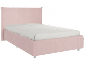 Кровать Квест 1200 велюр нежно-розовый в Златоусте - zlatoust.magazinmebel.ru | фото