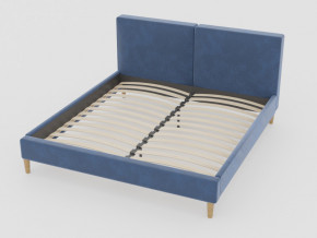 Кровать Линси 1200 синий в Златоусте - zlatoust.magazinmebel.ru | фото - изображение 1
