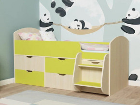 Кровать Малыш-7 Дуб-лайм в Златоусте - zlatoust.magazinmebel.ru | фото