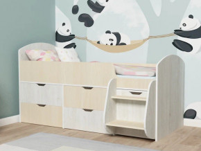 Кровать Малыш-7 Винтербер-Дуб в Златоусте - zlatoust.magazinmebel.ru | фото