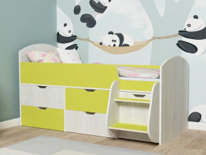 Кровать Малыш-7 Винтербер-Лайм в Златоусте - zlatoust.magazinmebel.ru | фото