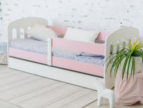 Кровать Малыш с ящиком розовый в Златоусте - zlatoust.magazinmebel.ru | фото