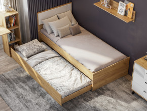 Кровать одинарная Милан выкатная с настилом в Златоусте - zlatoust.magazinmebel.ru | фото