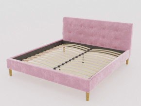 Кровать Пайли 1200 розовый в Златоусте - zlatoust.magazinmebel.ru | фото - изображение 1