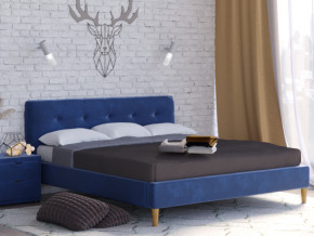 Кровать Пайли 1600 синий в Златоусте - zlatoust.magazinmebel.ru | фото - изображение 2
