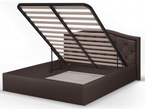 Кровать подъемная Стелла 1400 коричневая в Златоусте - zlatoust.magazinmebel.ru | фото - изображение 2