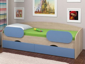Кровать Соня 2 сонома-голубой в Златоусте - zlatoust.magazinmebel.ru | фото - изображение 2