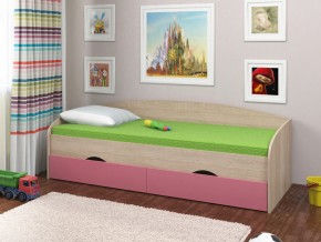 Кровать Соня 2 сонома-розовый в Златоусте - zlatoust.magazinmebel.ru | фото