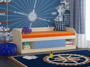 Кровать Соня 4 дуб молочный-голубой в Златоусте - zlatoust.magazinmebel.ru | фото - изображение 1