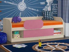 Кровать Соня 4 дуб молочный-розовый в Златоусте - zlatoust.magazinmebel.ru | фото - изображение 3