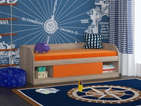 Кровать Соня 4 сонома-оранжевый в Златоусте - zlatoust.magazinmebel.ru | фото
