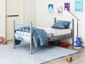 Кровать-трансформер Мальта серый с голубым в Златоусте - zlatoust.magazinmebel.ru | фото - изображение 4