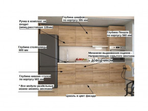 Кухонный гарнитур арт 7 Лофт 3000 мм в Златоусте - zlatoust.magazinmebel.ru | фото - изображение 2