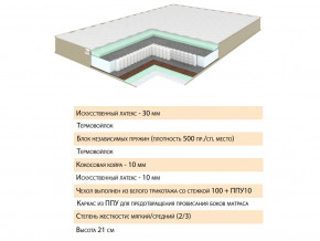 Матрас Тиссая 80х200 в Златоусте - zlatoust.magazinmebel.ru | фото - изображение 2