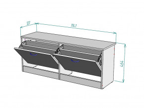 Обувница W55 в Златоусте - zlatoust.magazinmebel.ru | фото - изображение 3